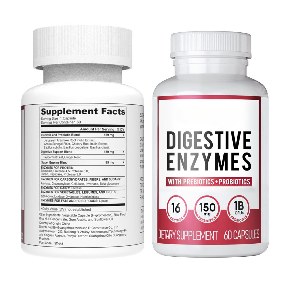CYNTRIX™ - DIGESTIVE ENZYMES 60CT + 60B PROBIOTIC 30CT
