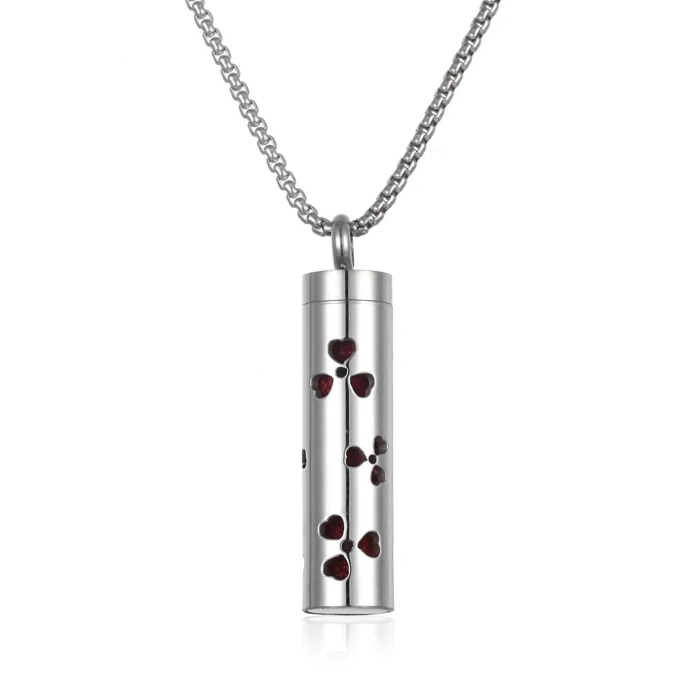 Stainless Steel Aromatherapy Necklace Diffuser Pendant Aroma Diffuser Locket Perfume Essential Oil Diffuser Pendant Necklace