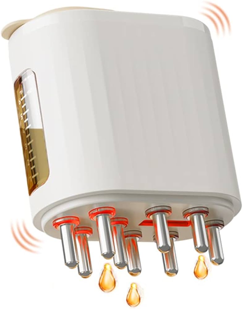 CYNTRIX™ - RED LIGHT THERAPY ELECTRIC SCALP MASSAGER AND HAIR OIL APPLICATOR