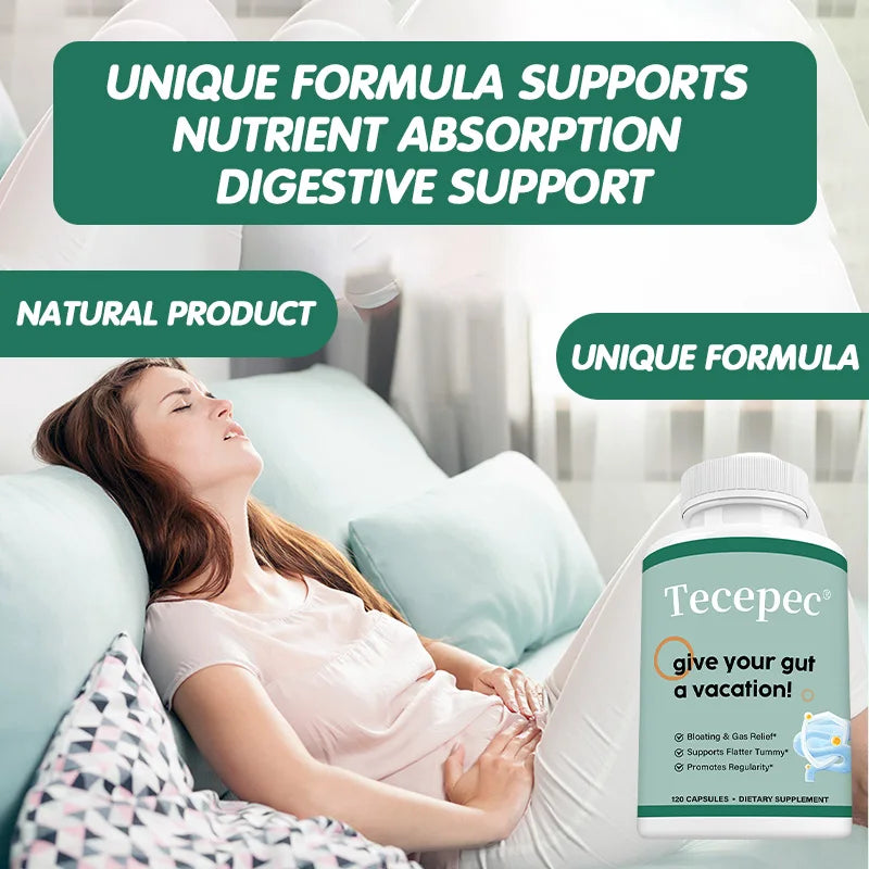 Intestinal Cleanse - Digestive Aid, Bloating, Immunity, Overall Gut Health, Weight Management,Dietary Supplement
