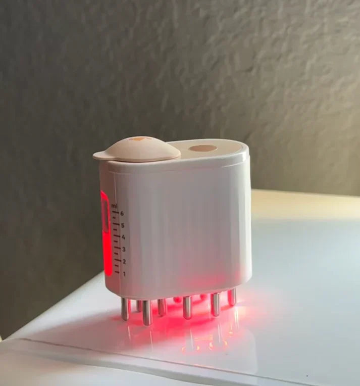 CYNTRIX™ - RED LIGHT THERAPY ELECTRIC SCALP MASSAGER AND HAIR OIL APPLICATOR