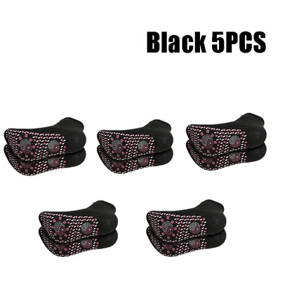 1-10pairs Tourmaline Self-Heating Socks Winter Warm Thermal Health Care Socks Floor Socks Absorption Deodorant  Warm Socks