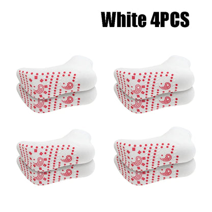 1-10pairs Tourmaline Self-Heating Socks Winter Warm Thermal Health Care Socks Floor Socks Absorption Deodorant  Warm Socks