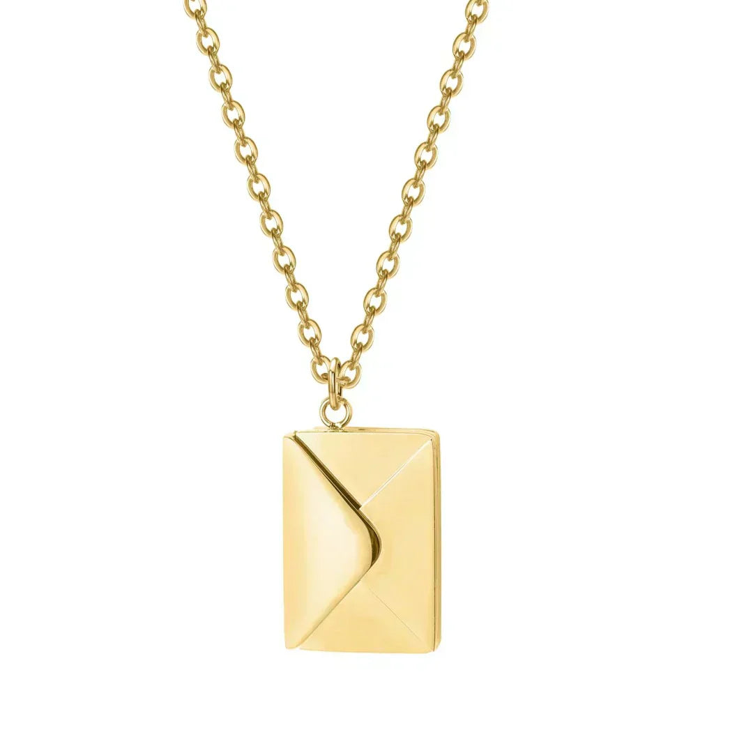 CYNTRIX™   - ENVELOPE LOVE LETTER PENDANT NECKLACE