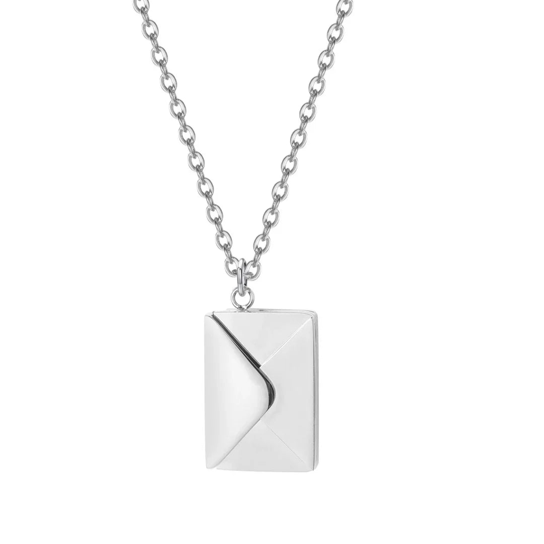 CYNTRIX™   - ENVELOPE LOVE LETTER PENDANT NECKLACE